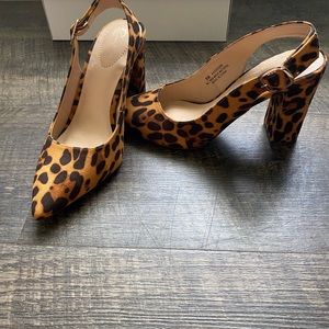 Leopard Print Heels